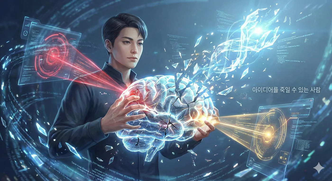 The Person Who Can Kill Their Own Ideas