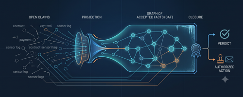 From Claims to a Graph of Accepted Facts