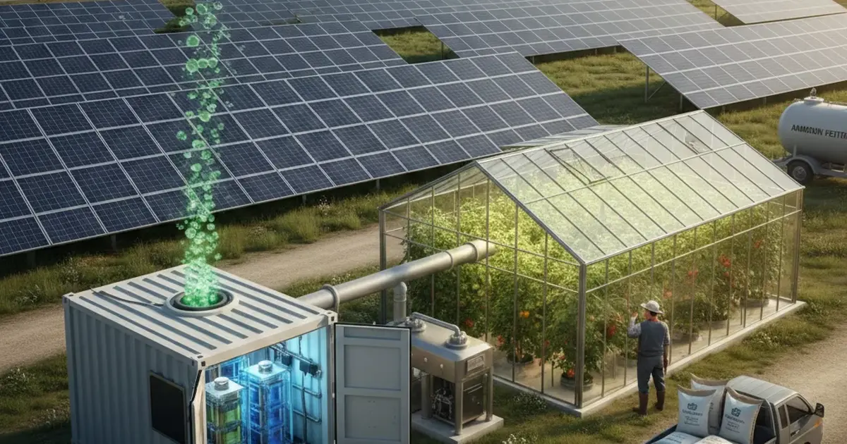 How a Fire-Proof Battery Turns Wasted Electricity into Fertilizer and Heating