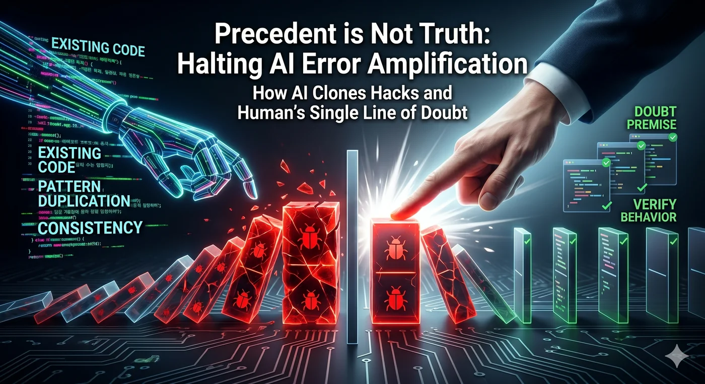 Precedent Is Not Truth — How AI Turns Patches into Authority