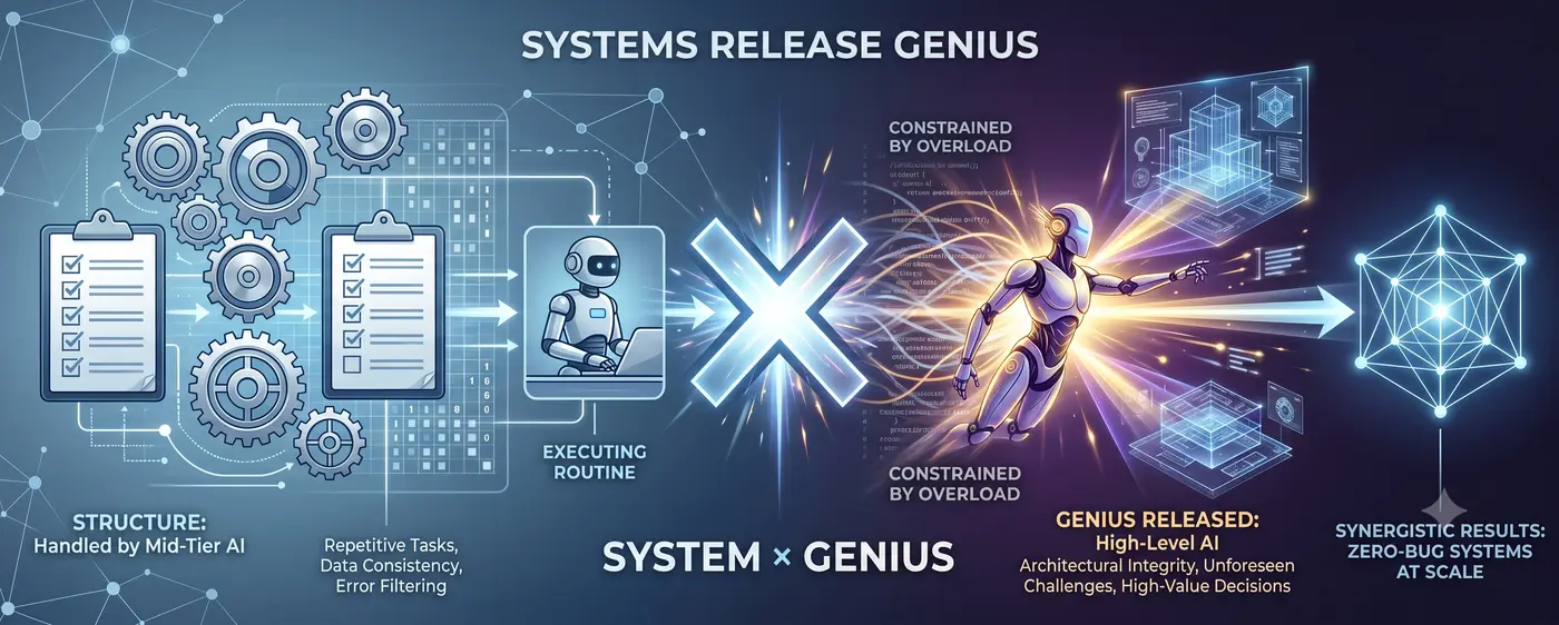 Systems Make Genius Shine Brighter